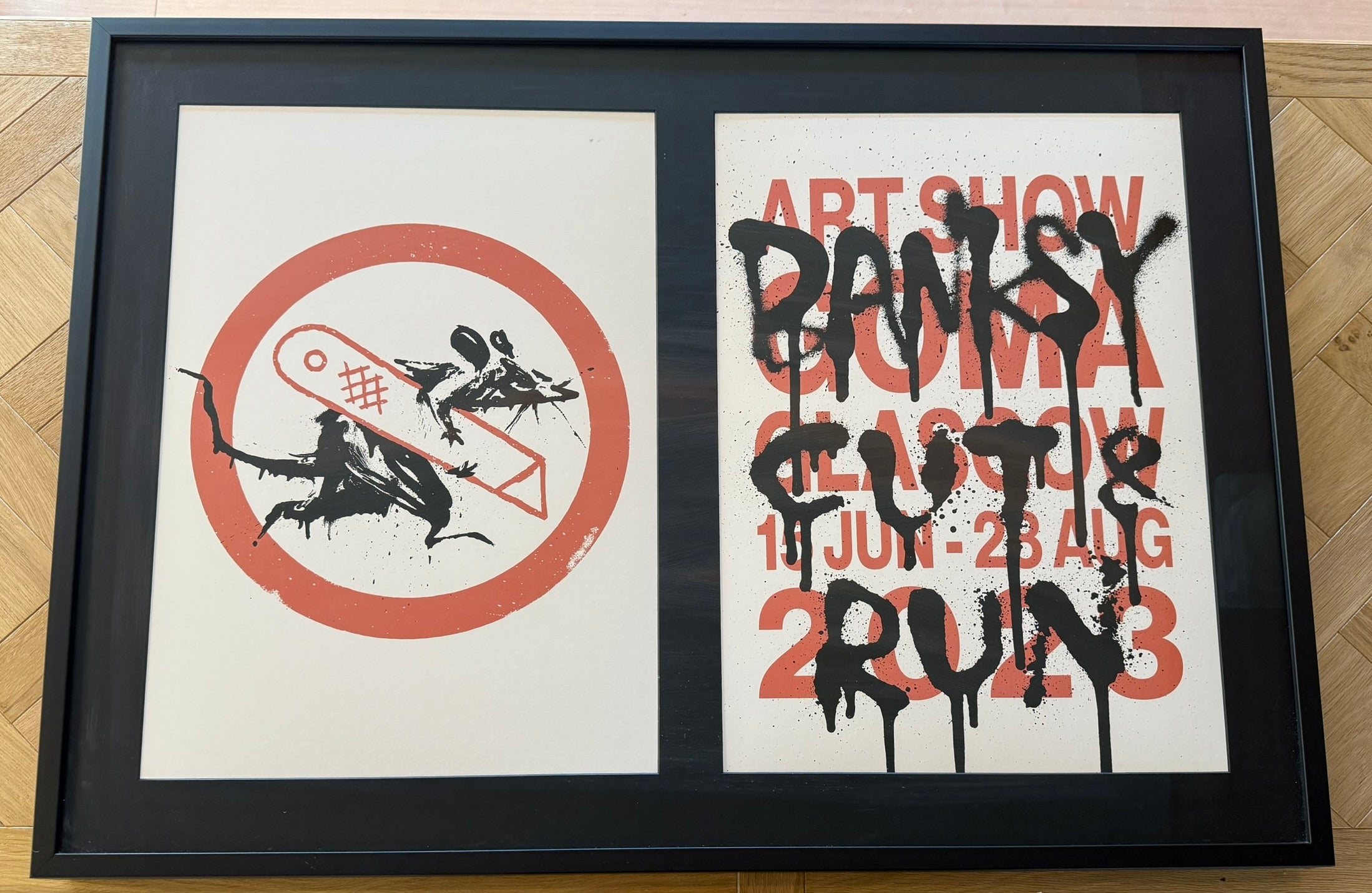 Banksy - Cut & Run Poster Set - Original Poster Release 2023