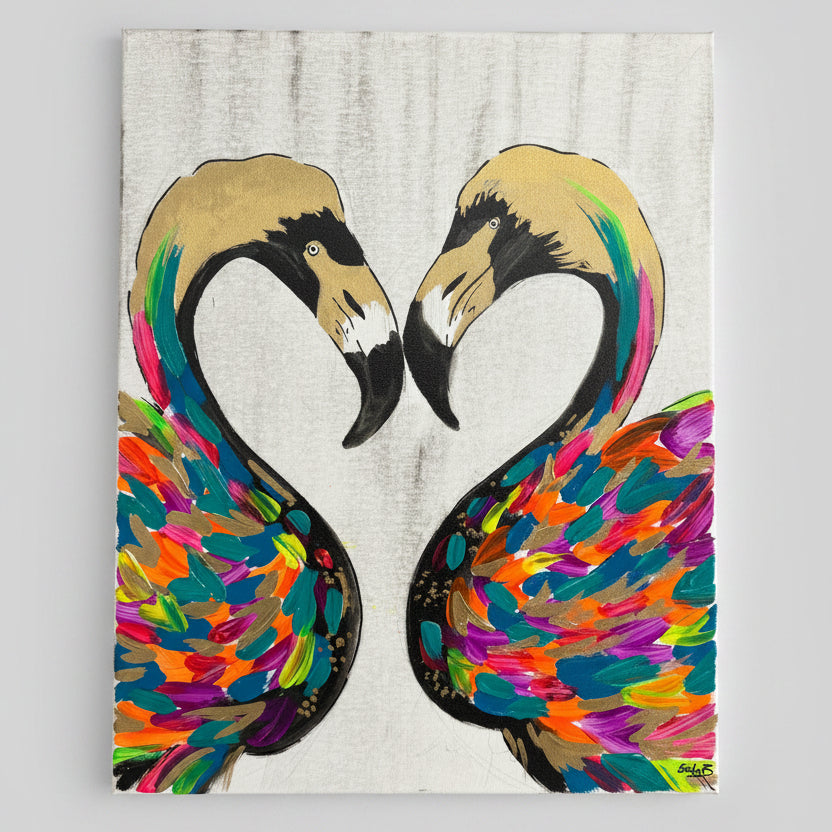 Emily Bower – Flamingo Pair