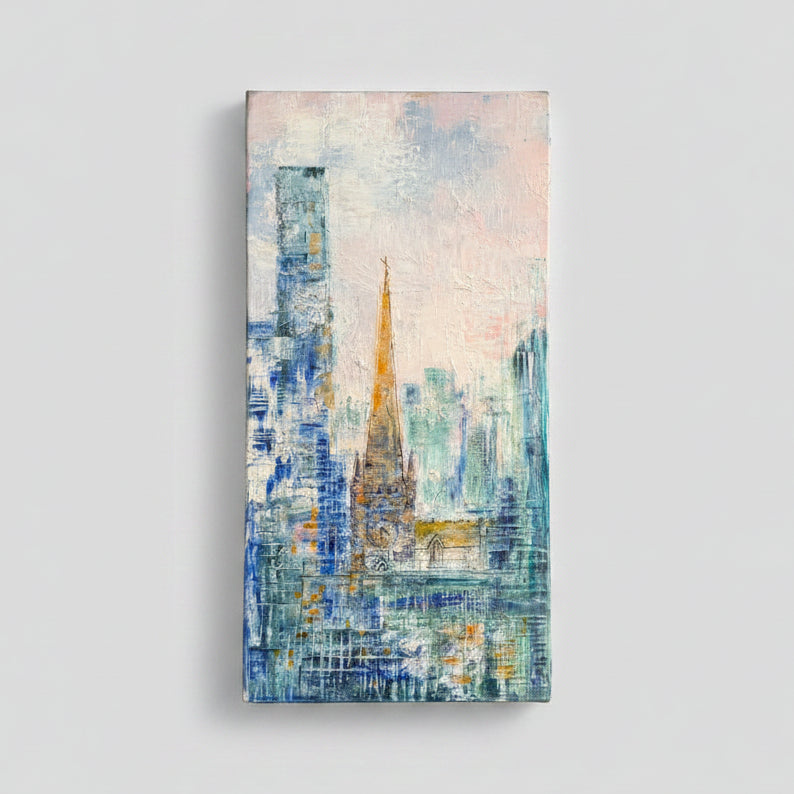 Ronald Swanwick – Church City Scape