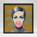 Sara Sutton – Don't Let Anyone Burst Your Bubble - Original Oil Canvas