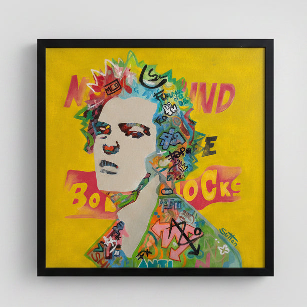 Sara Sutton – Never Mind the Bollocks - Original Oil Painting